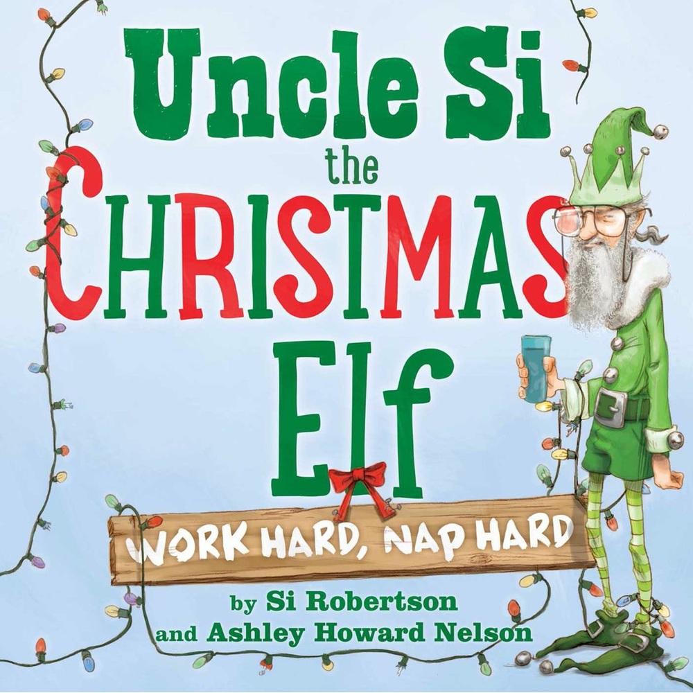 NEW Uncle Si the Christmas Elf Book & Plush Gift Set Duck Dynasty NIB